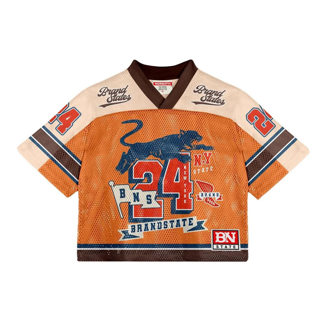 Custom Mesh Football Jersey Eco Friendly Rpet Polyester