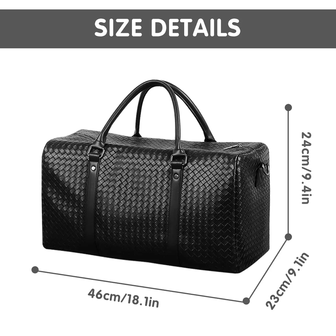 Vegan Leather Duffel Bags Arizona Essential