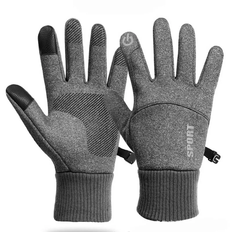 Alternative view of Waterproof Winter Sports Gloves - Touchscreen Windproof Cycling & Skiing Gloves