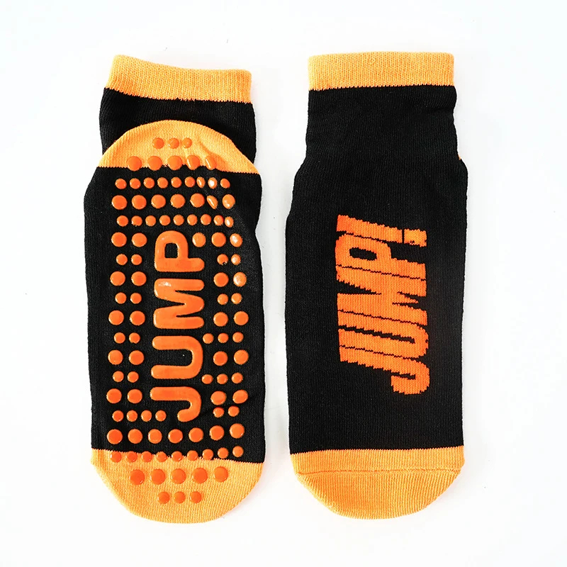 Custom Trampoline Grip Socks Organic Cotton