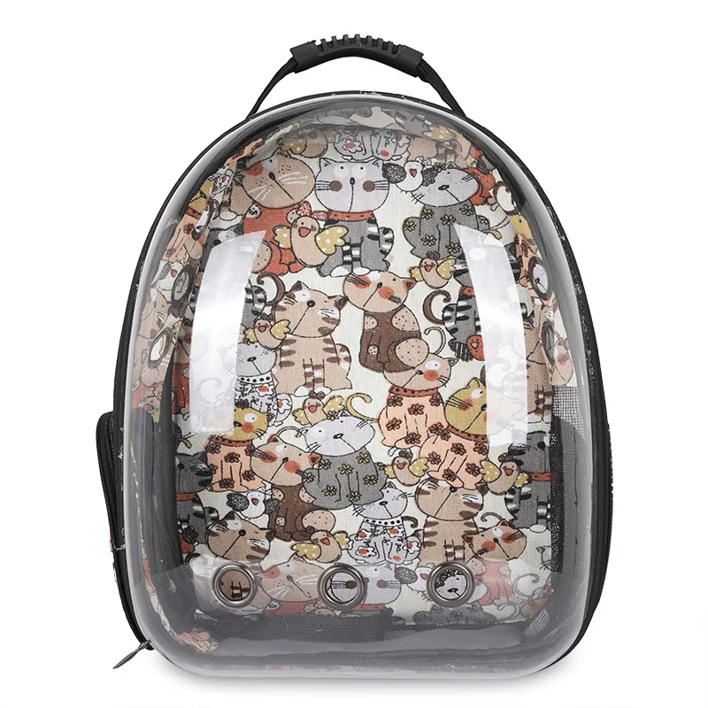Pet Backpack Portable Transparent And Breathable