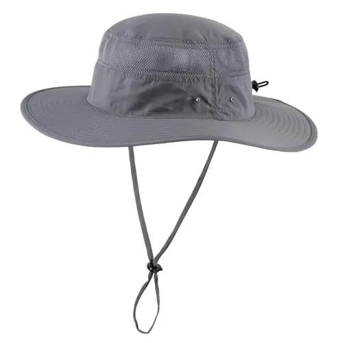 Super Wide Brim Sun Hat Upf50 Uv Protection Waterproof Eco Friendly Recycled Nylon Bucket Hat