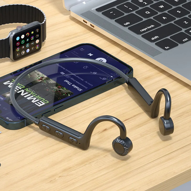 Wireless Earphone Neckband Bone Conduction