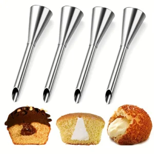 10-Pack Stainless Steel Baking Cake Decorating Pastry Set