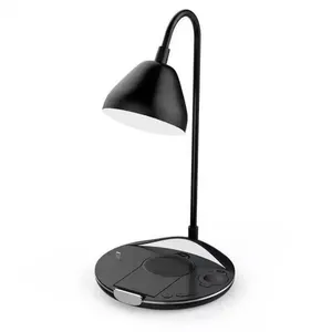 15W Fast Wireless Charger with Stand Lamp