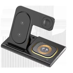 3-in-1 Multi-Device Wireless Fast Charging Station