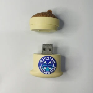 3D Coffee Cup-Shaped PVC USB Flash Drive