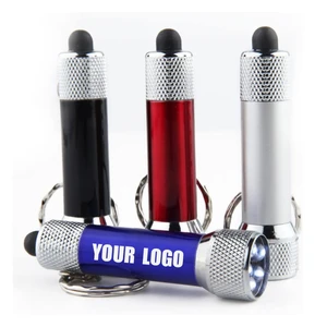 5 LED Handheld Aluminum Alloy Mini Keychain Flashlight