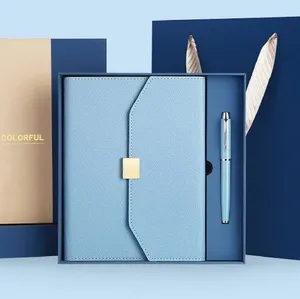 Custom Corporate Notebook Diary Lined Printing Budget Agendas and Planner Leather Journal