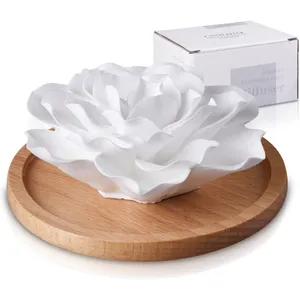 Decorative Flower Diffuser Stone for Essential Oil