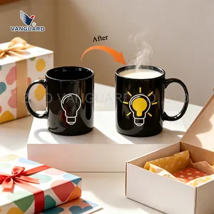 Heat Sensitive Color Changing Magic Mug with Custom Logo