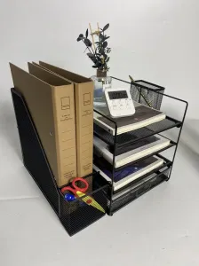 Metal Mesh Document Tray / Desk Organizer