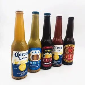 New Creative Beer Bottle Bluetooth Speaker, Mini Portable Audio, Unique Promotional Advertising Gift