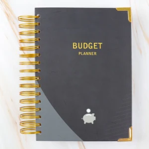 Pink Hardcover Fitness & Wellness Daily Journal Planner