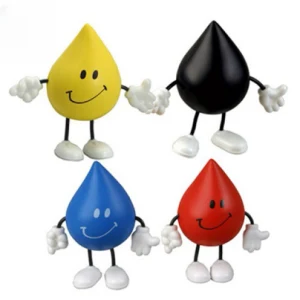 Teardrop-Shaped Venting Ball for Relaxing Stress