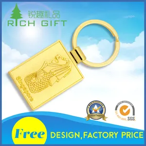 Unique Design Custom Chinese Style Metal Hard Enamel Cute Animal Couple Panda Keychain for Souvenir