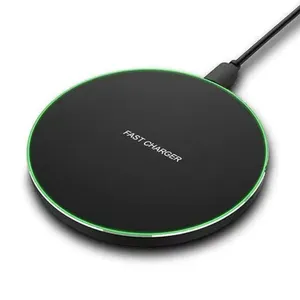 Universal 15W Wireless Charging Pad, Aluminium Alloy with LED