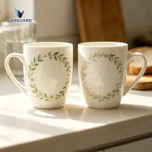 Wholesale Promotional Porcelain/Stoneware Custom Logo Coffee Mug